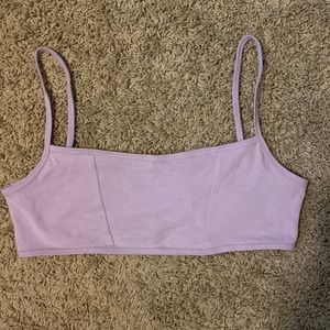 La heart purple bralette